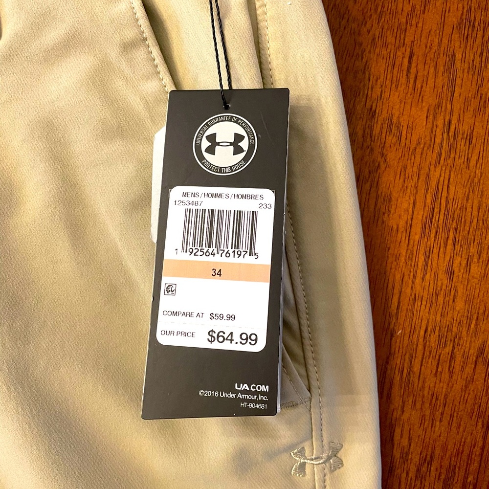 Men’s under armour golf shorts
